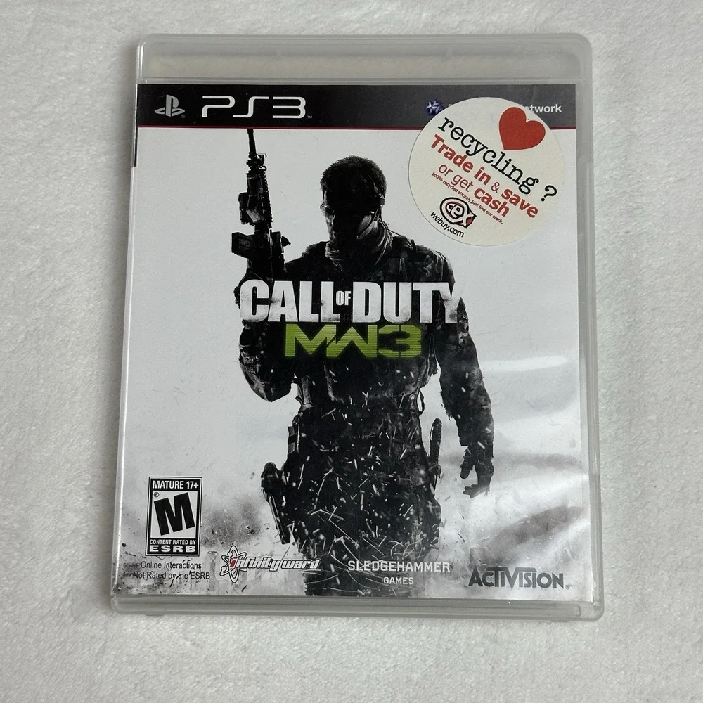 Call‎ of Duty: Modern Warfare 3 Sony PlayStation 3, 2011 Complete in Box